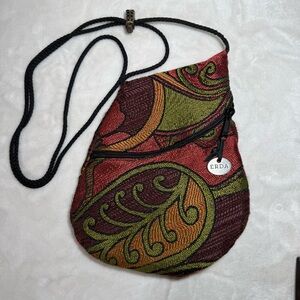 Erda Woven Tapestry Crossbody Bag Boho Southwestern Purse